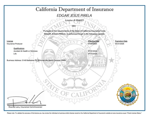 Licencia de California
