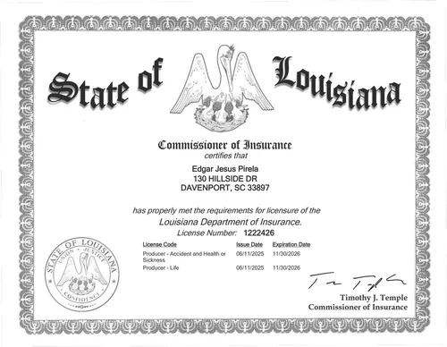 Licencia de Louisiana